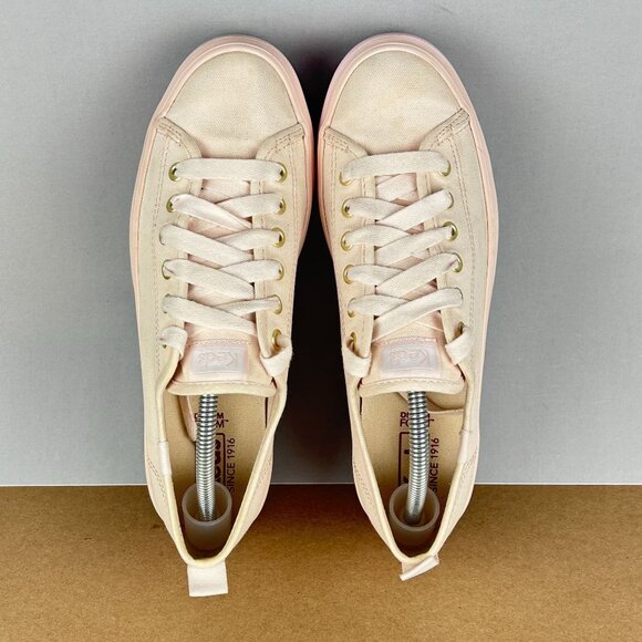 Keds Triple Up Platform Canvas Sneakers Womens 7.5 Pink Low Top Ombre - Picture 5 of 9